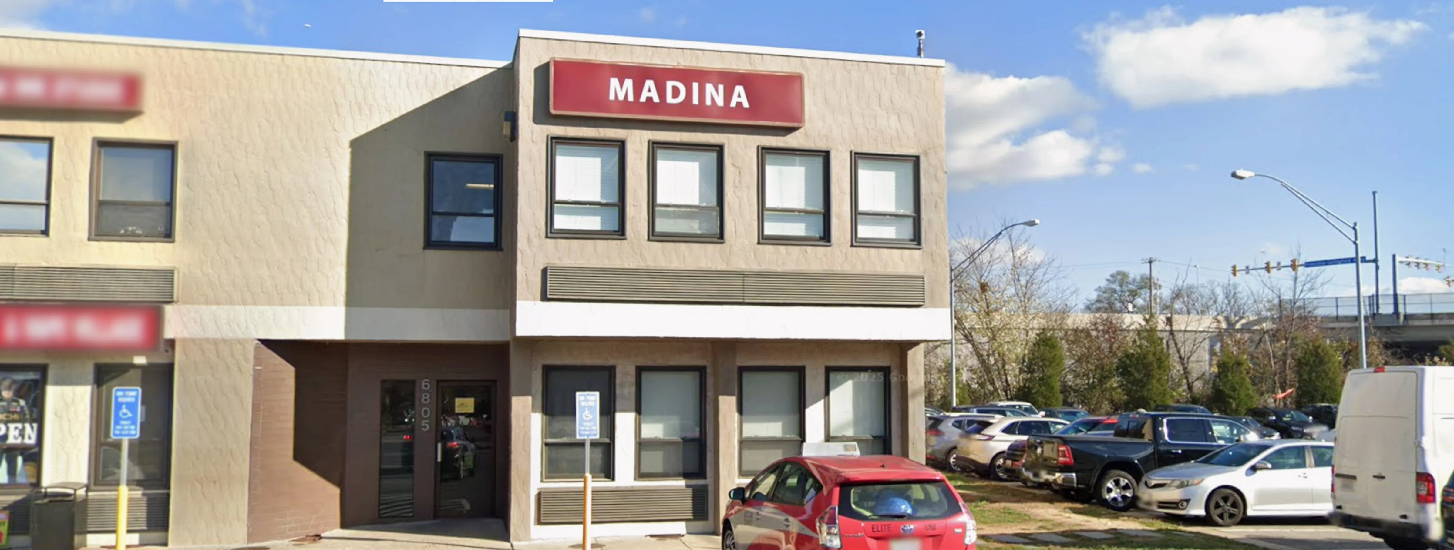 Exterior view of Madina Islamic Center Springfield building
